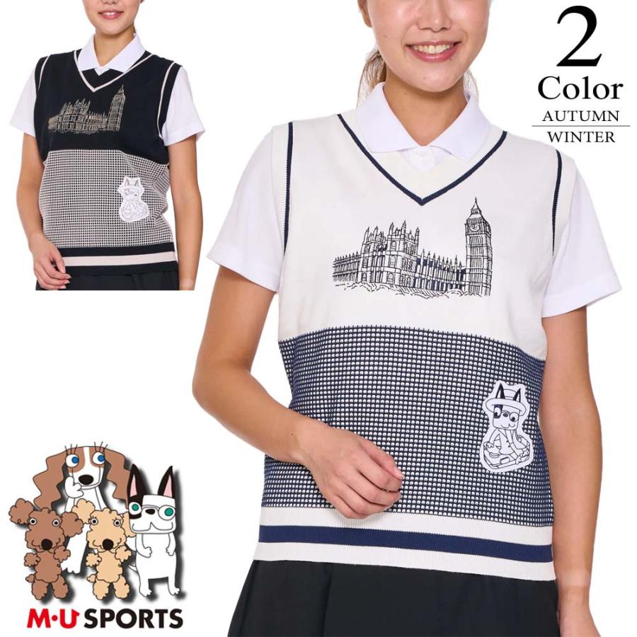 MUスポーツ　ローネック半袖 MUスポーツ ローネック半袖 ゴルフウェア・ラウンド用品 M・U SPORTS