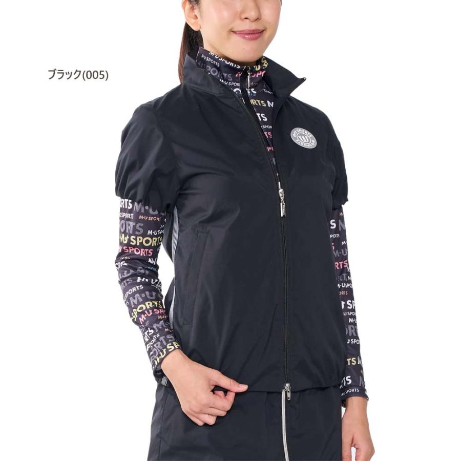 Ｍ・Ｕ　SPORTS アウター44 M・U SPORTS MUスポーツ M.U SPORTS ゴルフウェア 半袖ブルゾン（40/42
