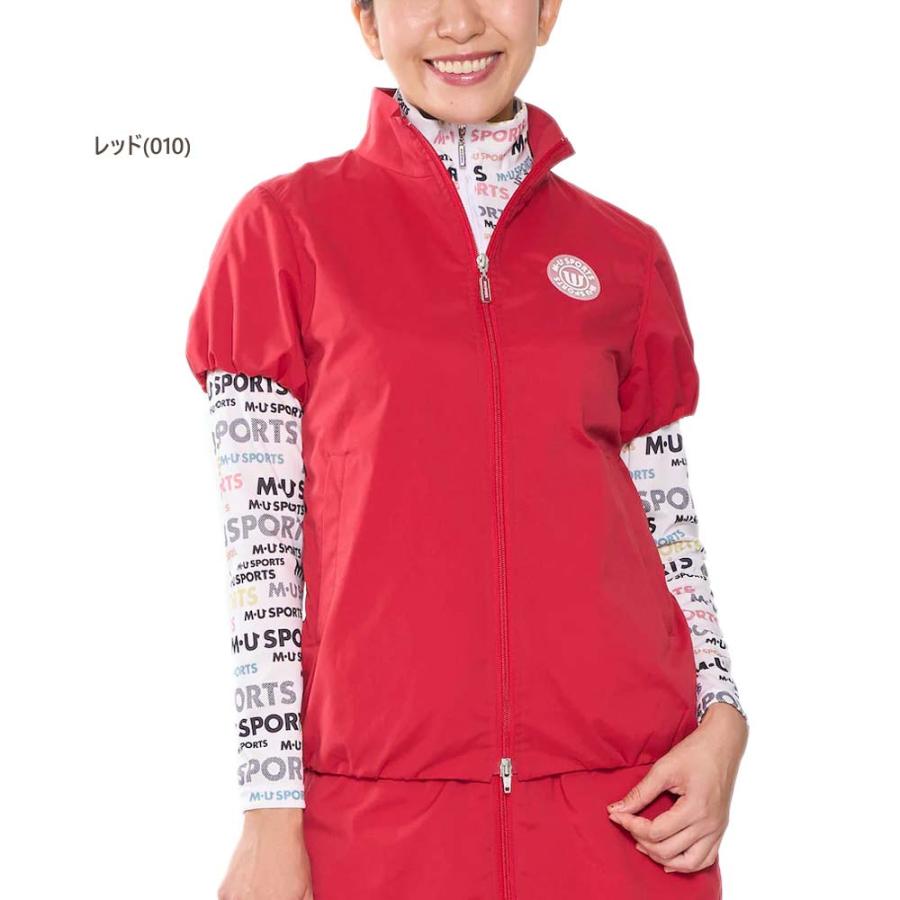 M・U SPORTS MUスポーツ M.U SPORTS ゴルフウェア 半袖ブルゾン（40/42
