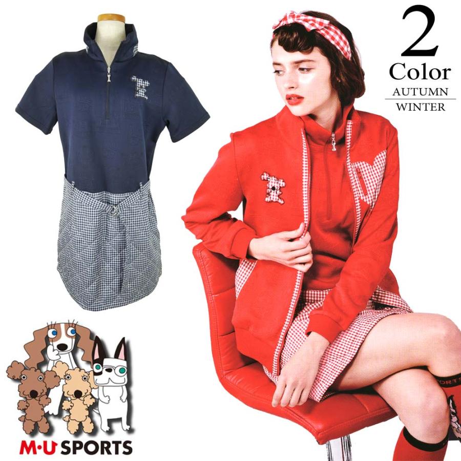 国産 期間限定クーポン配布中 Muスポーツ ゴルフウェア 半袖ハイネックワンピース 40 42 44寸 レディース 秋冬 Sale 701p64 新規購入 Www Ladislexia Net