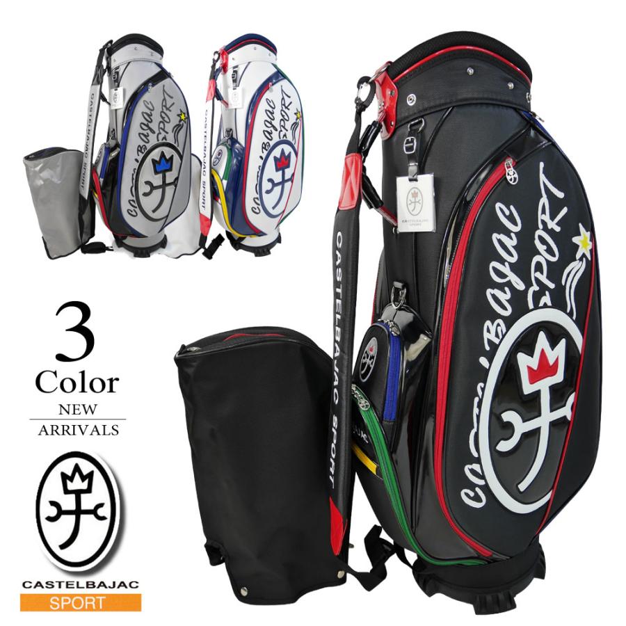 カステルバジャック キャディバッグ 7235381302 ブラック CASTELBAJAC（カステルバジャック） スポーツ キャディバッグ