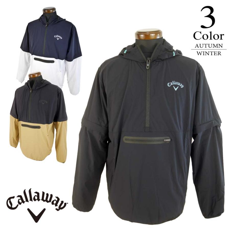 Callaway ハーフジップジャケット グレー Callaway メール便