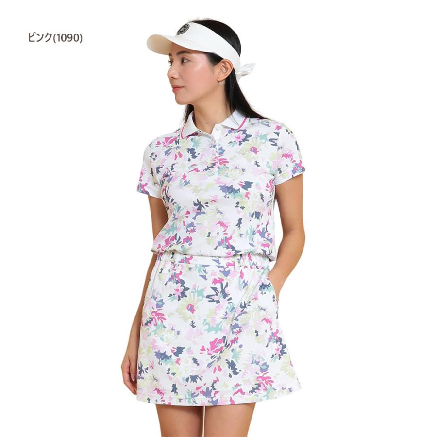 ゴルフウェア Gorurun 花柄ポロワンピース Callaway（キャロウェイ） セール/40％OFF ゴルフウェア フラワー