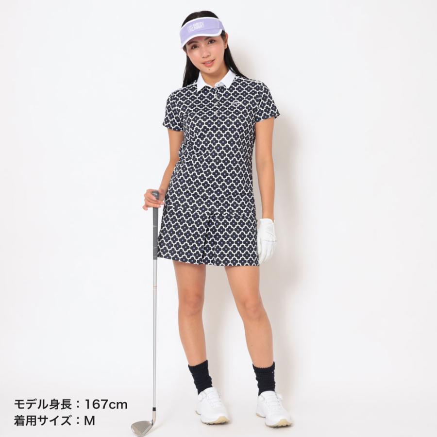 キャロウェイ半袖シャツレディースレトロフラワープリント2026春夏モデル Callaway（キャロウェイ） セール/30％OFF ゴルフウェア レトロ