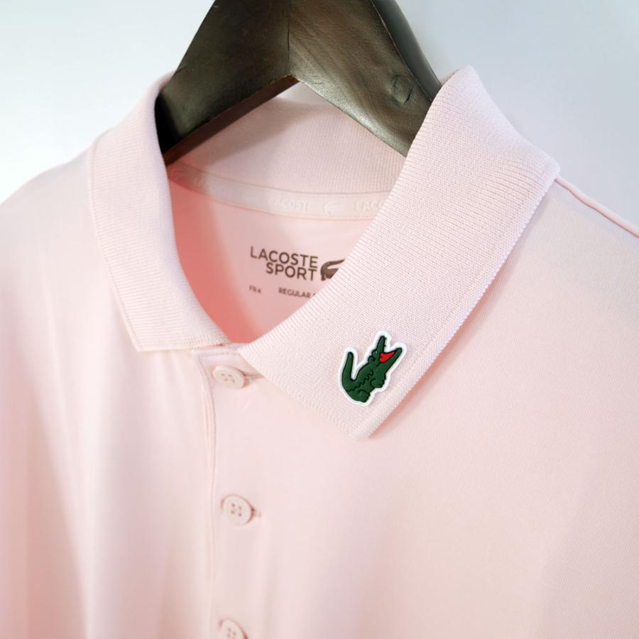 LACOSTE（ラコステ） セール ゴルフウェア 半袖カラーワニロゴパッチ