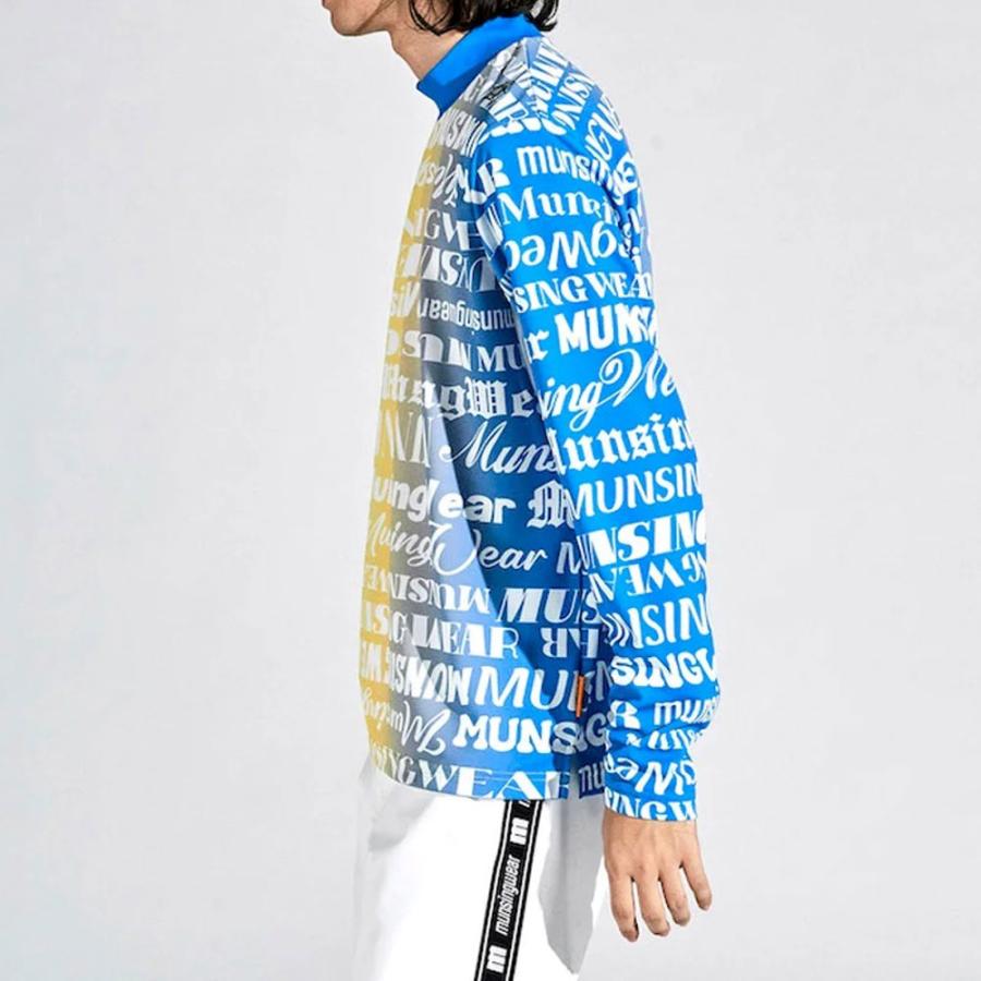 Munsingwear（マンシングウェア） ゴルフ 長袖モックネックシャツ（M/L