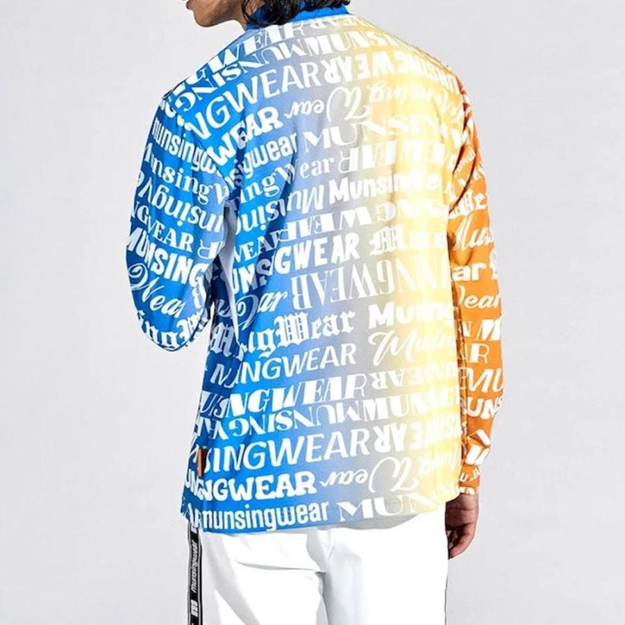 Munsingwear（マンシングウェア） ゴルフ 長袖モックネックシャツ（M/L