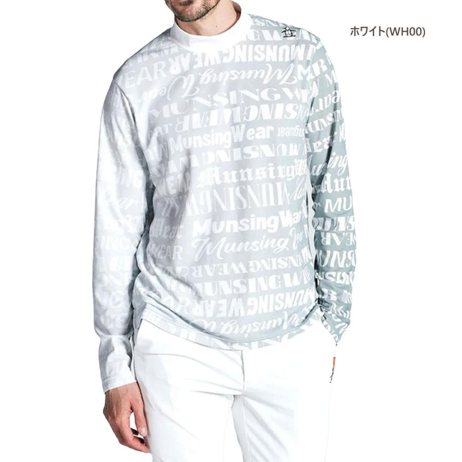 Munsingwear（マンシングウェア） ゴルフ 長袖モックネックシャツ（M/L