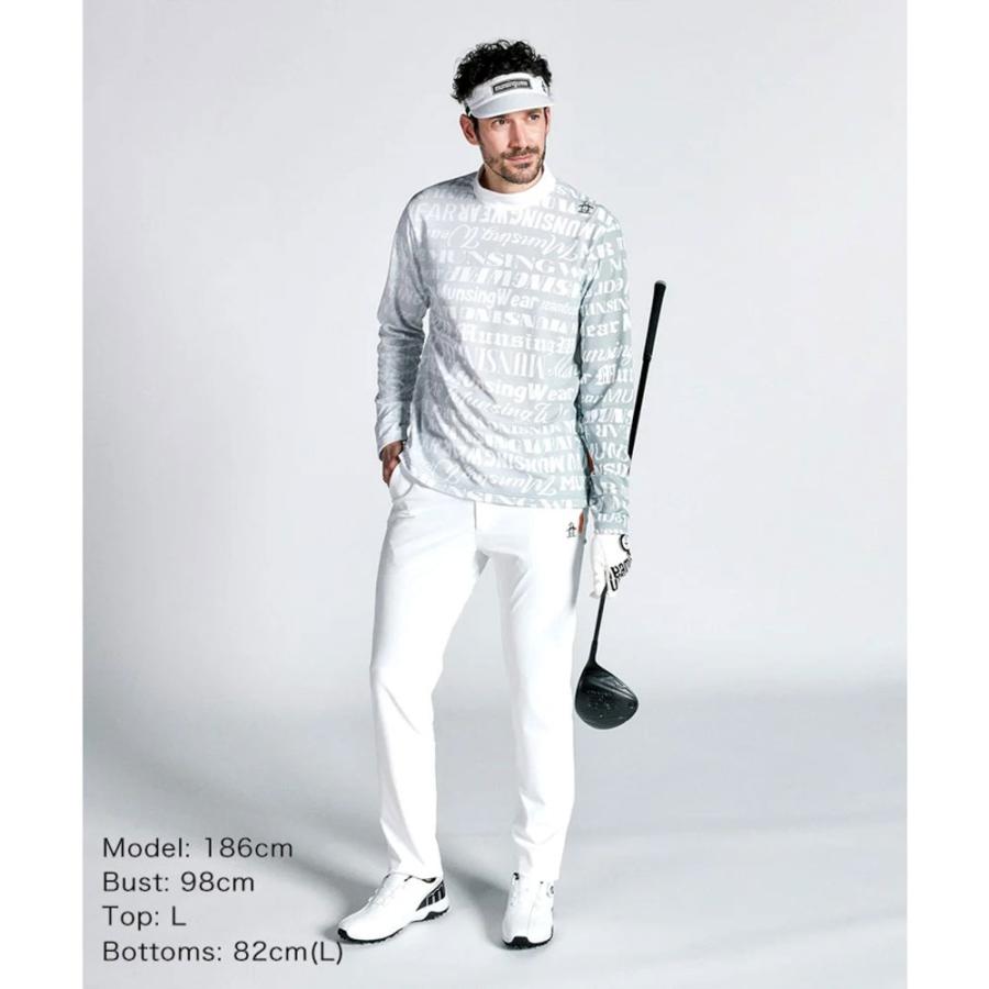 Munsingwear（マンシングウェア） ゴルフ 長袖モックネックシャツ（M/L