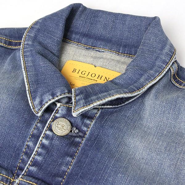 ビッグジョン デニムジャケット レディース Bigjohn Gジャン ストレッチ 岡山ジーンズ 日本製 国産デニム Bjl601f 001 Bjl601f ジーンズショップヤマト 通販 Yahoo ショッピング