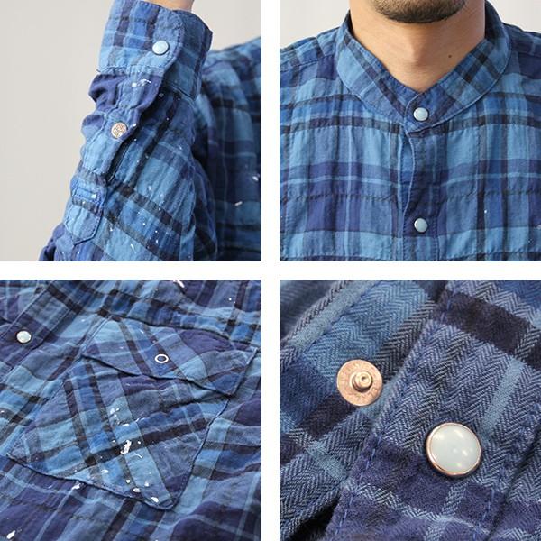 ビッグジョン チェックシャツ 長袖シャツ ペイント しわ加工 Big John シャツ アメカジ キレイ目 おしゃれ 日本製 Mms03n 001 Mms03n ジーンズショップヤマト 通販 Yahoo ショッピング