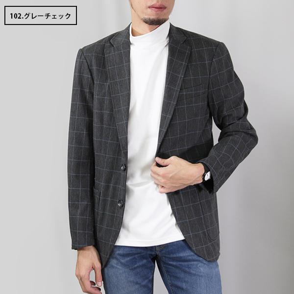 美品✨EDWIN チェック スーツ セットアップ デニスラ 伸縮性 グレー L EDWIN（エドウィン） デニスラ デニスラ テーラードジャケット