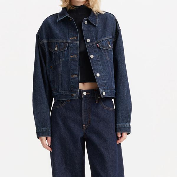 Levi's（リーバイス） レディース トラッカージャケット SHRUNKEN 90'S