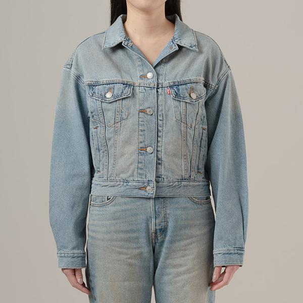 Levi's（リーバイス） レディース トラッカージャケット SHRUNKEN 90'S