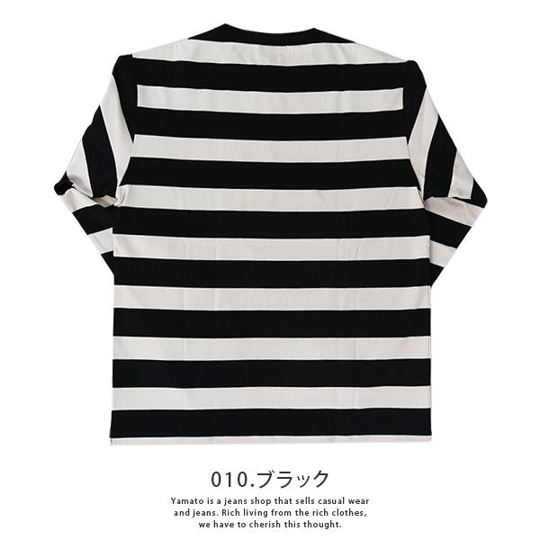Schott N.Y.C ショット WIDE BORDER POCKET T-SHIRT メンズ ロン Schott N.Y.C ショット WIDE BORDER POCKET T-SHIRT メンズ ロン
