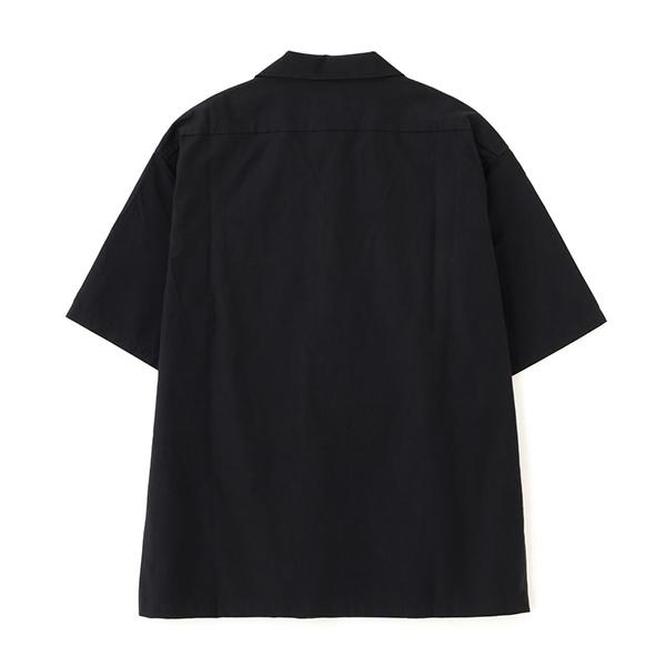 Schott ショット メンズトップス 半袖 シャツ オープンカラー NC SHIRT EMB エンブレム 刺繍 綿 ナイロン ワークシャツ アメカジ ストリート 7826123003の画像