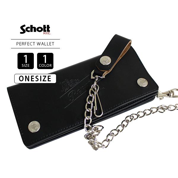 Schott ショット メンズ 革財布 レザー小物 PERFECT WALLET