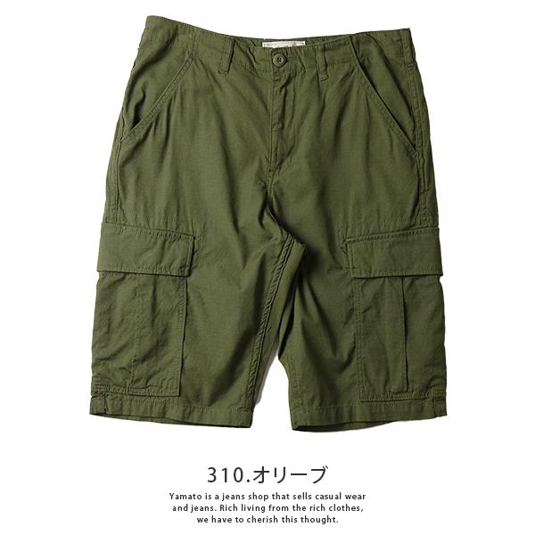 AVIREX オリーブ XL FATIGUE ショーツ AVIREX カーゴショーツ アヴィレックス RIPSTOP FATIGUE SHORTS