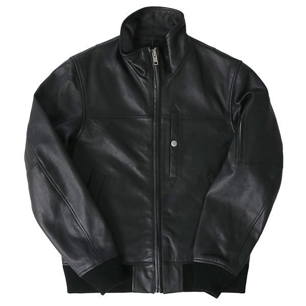 AVIREX ブラックレザー ジャケット （仮）opm AVIREX アビレックス メンズ アウター レザージャケット