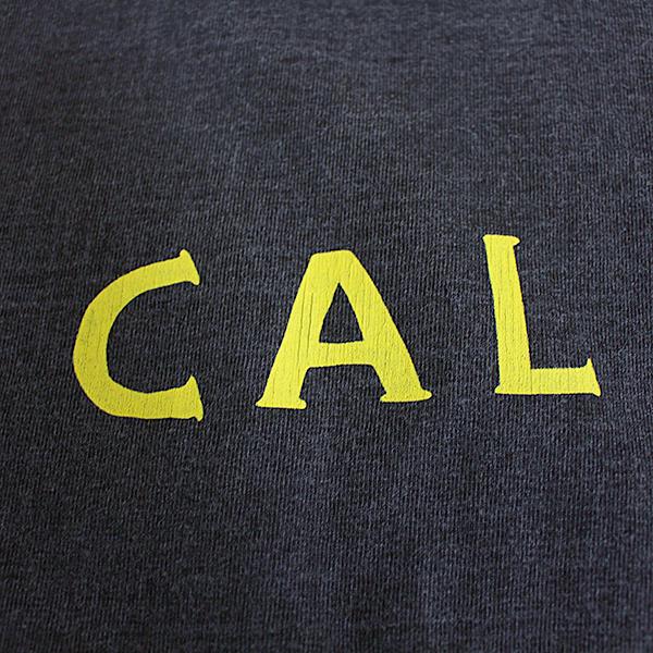 BARNS バーンズ メンズ 半袖 Tシャツ プリントTシャツ Pigment Dye G.O.A.T CAL カリフォルニア 丸胴 快適 ビンテージ感 ヘビーウェイト 州旗 アメカジ BR-26151の画像