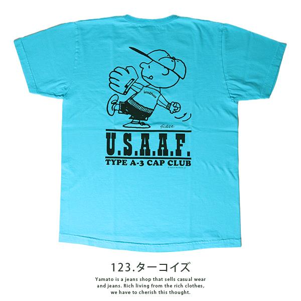 バズリクソンズ Tシャツ ピーナッツ BUZZ RICKSON'S 半袖 PEANUTS MACH SPEED BR79137 父の日 プレゼント｜jeans-yamato｜08