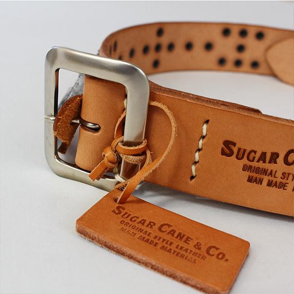 SUGAR CANE シュガーケーン スタッズベルト STUDS BELT ブラック SUGAR CANE シュガーケーン スタッズベルト STUDS BELT ブラック