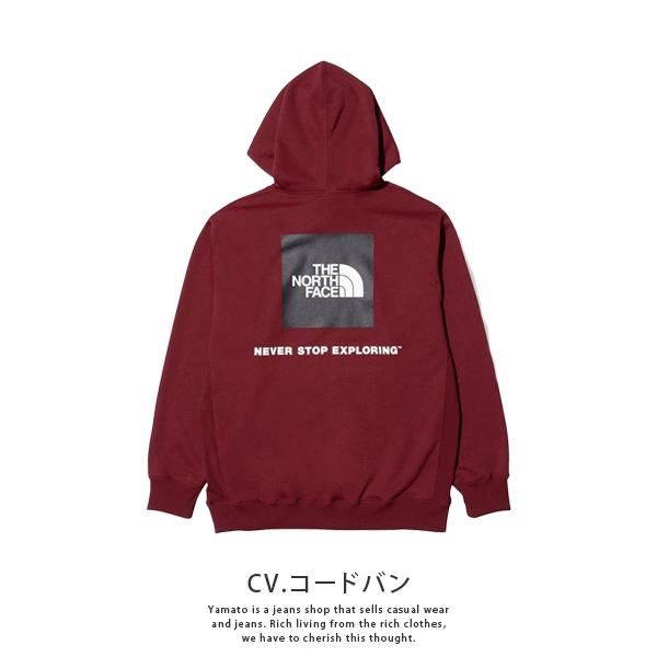 ノースフェイス パーカー THE NORTH FACE バック スクエアロゴ SQUARE LOGO フーディ NT62230 1021 父の日 プレゼント｜jeans-yamato｜09