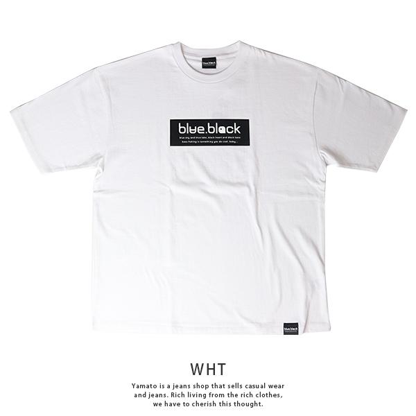 blue.black Tシャツ ブルーブラック Tシャツ BOX LOGO PRINT S/S T-SHIRT メンズ 半袖 プリント バス釣り フィッシング BBT-041 父の日 プレゼント｜jeans-yamato｜10