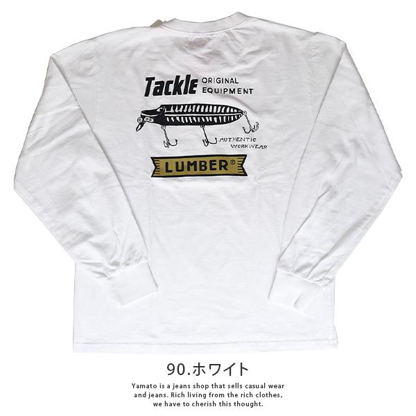 LUMBER ロンT ランバー ロンT カジュアル Tシャツ 長袖 ユース 232439 父の日 プレゼント｜jeans-yamato｜06