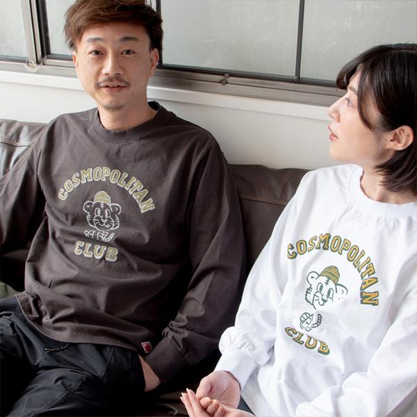 LUMBER ランバー ユニセックス トップス 長袖 Tシャツ ロンT シンプル