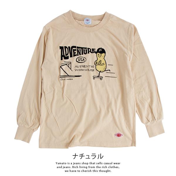 LUMBER ランバー ユニセックス トップス 長袖 Tシャツ ロンT シンプル