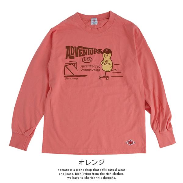 LUMBER ランバー ユニセックス トップス 長袖 Tシャツ ロンT シンプル