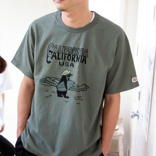 LUMBER ランバー メンズ レディース ユニセックス Tシャツ 半袖 SURF