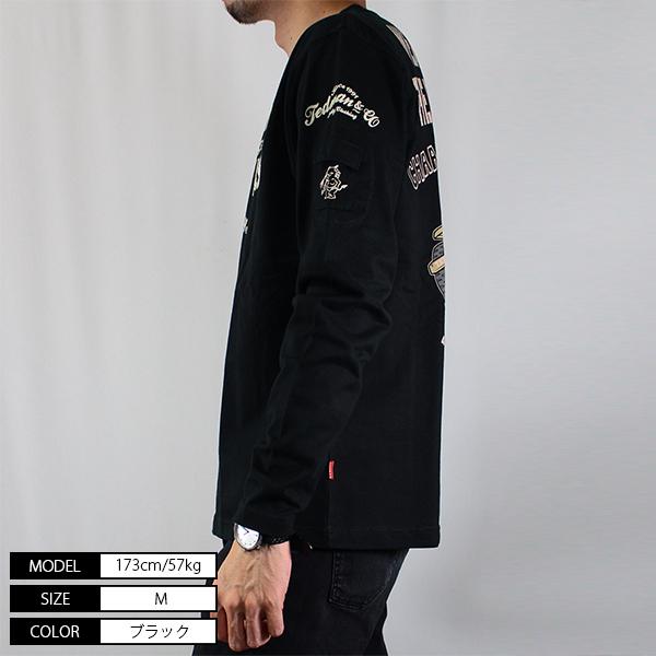 TEDMAN（テッドマン） TEDMAN Tシャツ 長袖 ロンT 四駆でGO バイク乗り