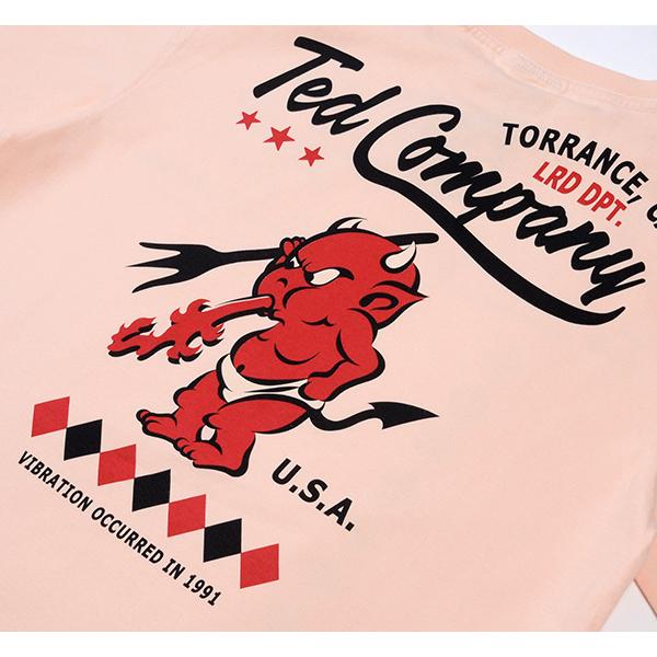 TEDMAN（テッドマン） メンズ 半袖 Tシャツ 抜染プリント スタンダード