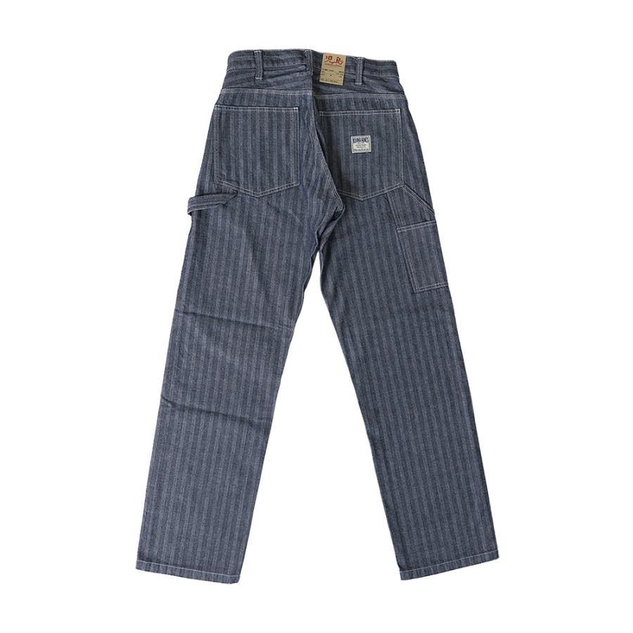 児島ジーンズ KOJIMA JEANS ワークパンツ ヒッコリー ストライプ