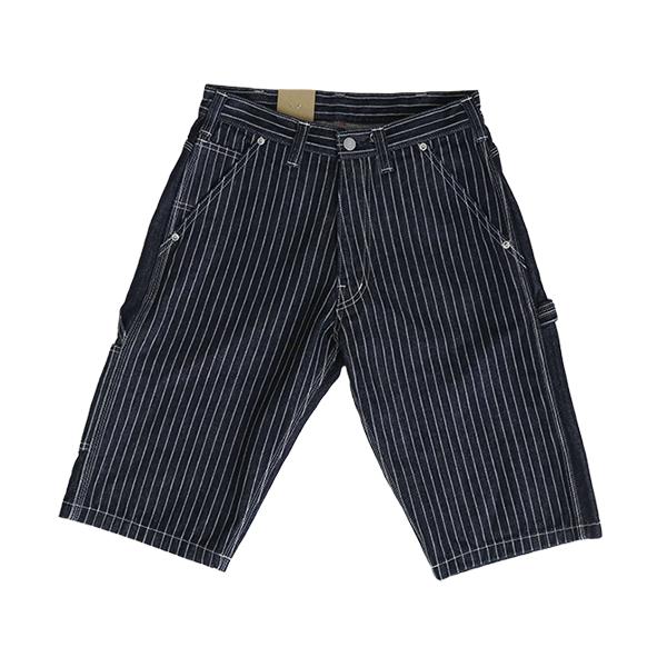 児島ジーンズ KOJIMA JEANS メンズ ハーフパンツ 13oz ウォバッシュ