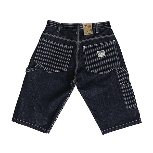 児島ジーンズ KOJIMA JEANS メンズ ハーフパンツ 13oz ウォバッシュ