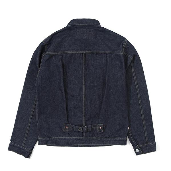 児島ジーンズ メンズ アウター 17oz 左綾セルビッチ デニムジャケット