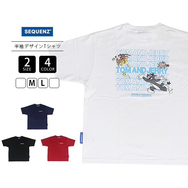 トムとジェリー 半袖 Tシャツ キャラクターTシャツ ユニセックス