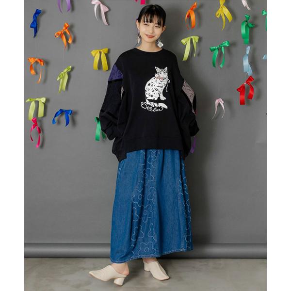 ScoLar（スカラー） レディース ボトムス ロングスカート デニム