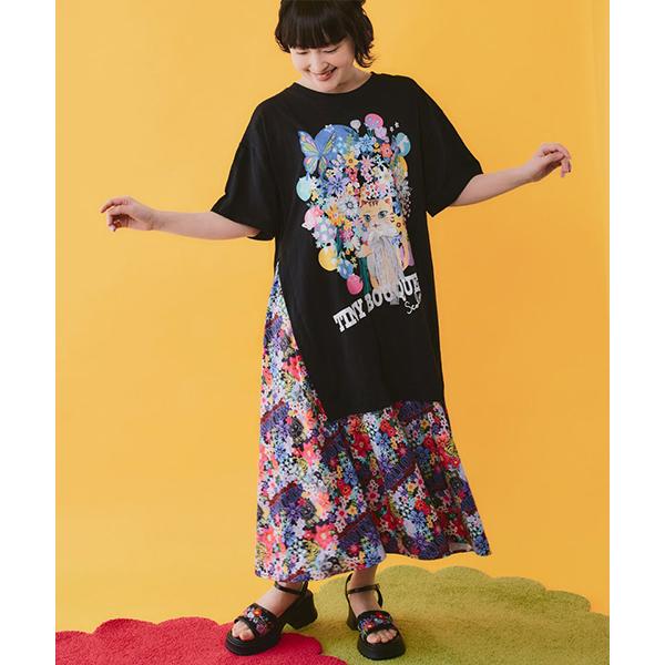 ScoLar（スカラー） レディース ワンピース ロングワンピース レース