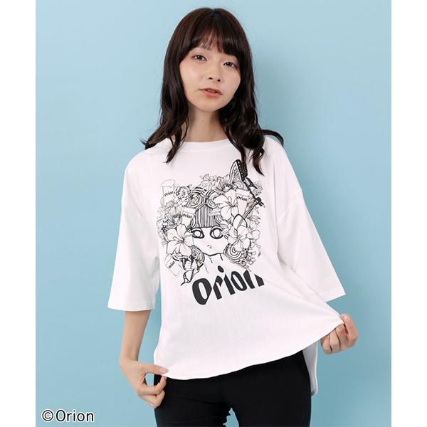 ScoLar（スカラー） オリオン コラボアイテム 半袖Tシャツ 夏トップス