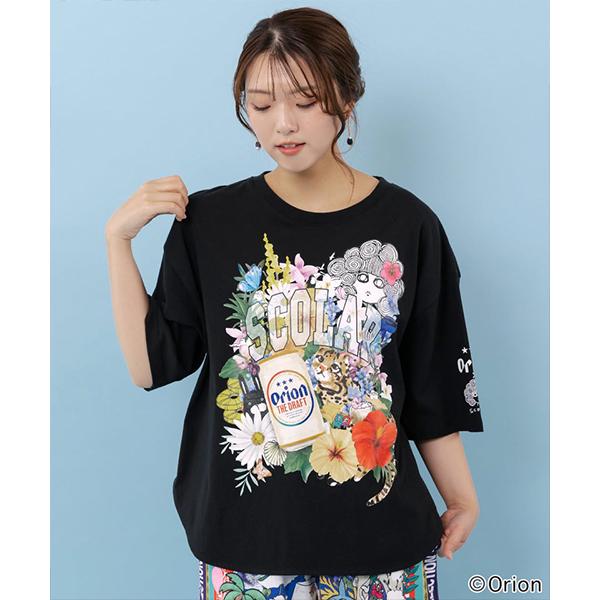 ScoLar（スカラー） orion オリオン コラボアイテム 半袖Tシャツ 夏