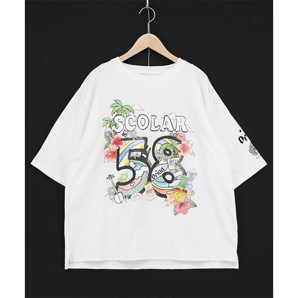 ScoLar（スカラー） orion オリオン コラボアイテム Tシャツ 夏