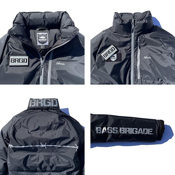 バスブリゲード ジャケット BASS BRIGADE ジャケット ダウン アウター NANGA ナンガ AURORA STAND COLLAR  DOWN JACKET NBAJ04