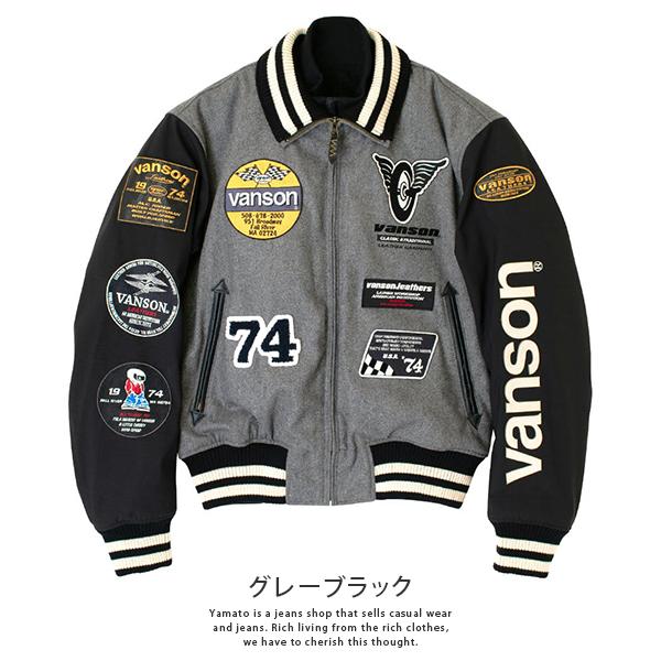 VANSON バンソン メンズ ジャケット バイク スタジャン ワッペン VANSON バンソン メンズ ジャケット バイク スタジャン ワッペン