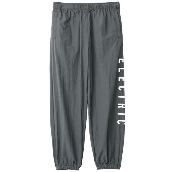 ELECTRIC  エレクトリック メンズ ボトムス NYLON SHELL PANTS ナイロン シェルパンツ 裾ゴム サイドロゴ アイコンマーク アウトドア 釣り E26SP03の画像