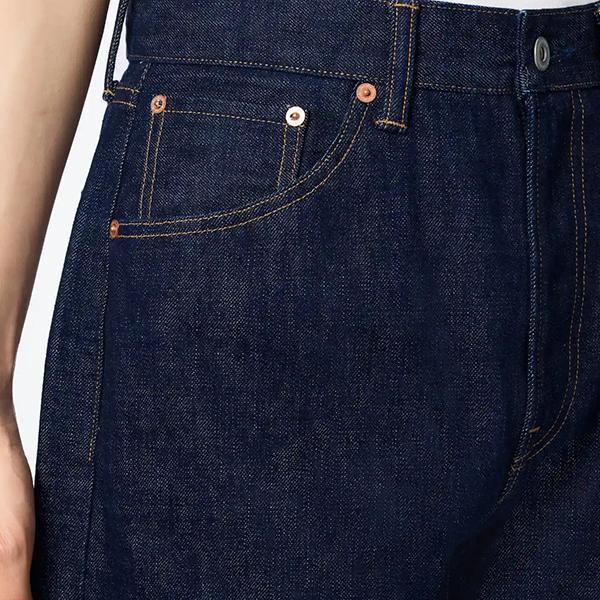 JAPAN BLUE JEANS ジャパンブルージーンズ メンズ ワイドストレート デニム セルビッジデニム ジップフライ 王道シルエット 16oz アメカジ きれいめ JMJE1302の画像