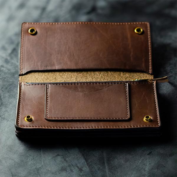 特選！✨アンティークハンドメイドアート４WAY♡腕時計✨ブラウン革レザー ART BROWN アートブラウン 本革財布 レザーウォレット